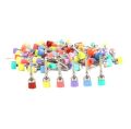 100pcs/Box Dental Polishing Brush Polisher Prophy Cup Rubber Latch Colorful Nylon Bristles Mix Style Dentist Tool Lab Material. 