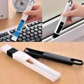 2in1 Window Cleaning Brush with Garbage Picker  "Household 2 in 1 Cleaning Brush Tool: Multipurpose Window, Door, Keyboard Cleaning Brush - Computer Removal Clean Quick Slit Device - Portable Corner Cleaning Tool - Household Cleaning Accessories.. 