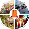 Eco Polyester Bundle Pocket Race Backpack Portable Waterproof Shopping Pack Backpacks Portable Men Women Outdoor Sports Gym Bag. 