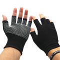 1 Pairs Bicycle Fingerless Gloves Lightweight Sunscreen Anti-Slip Riding Outdoor Workout Gloves Fitness Cycling Motorcycle. 