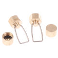 Pack of 1/5 Outdoor Camping Stove Top Cap, Leak-Proof Plug for Flat Gas Cylinder, Liquefied Gas Blocking Device. 