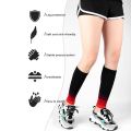 1Pair Calf Support Compression Sleeves for Women Men Running 20-30mmHg Footless Leg Socks Outdoor Sports Marathon. 