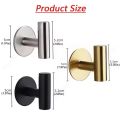 Stainless Steel Hook for Hanging,Coat Towel Hooks for Bathrooms Wall Mount,Heavy-Duty,Bedroom,Kitchen.