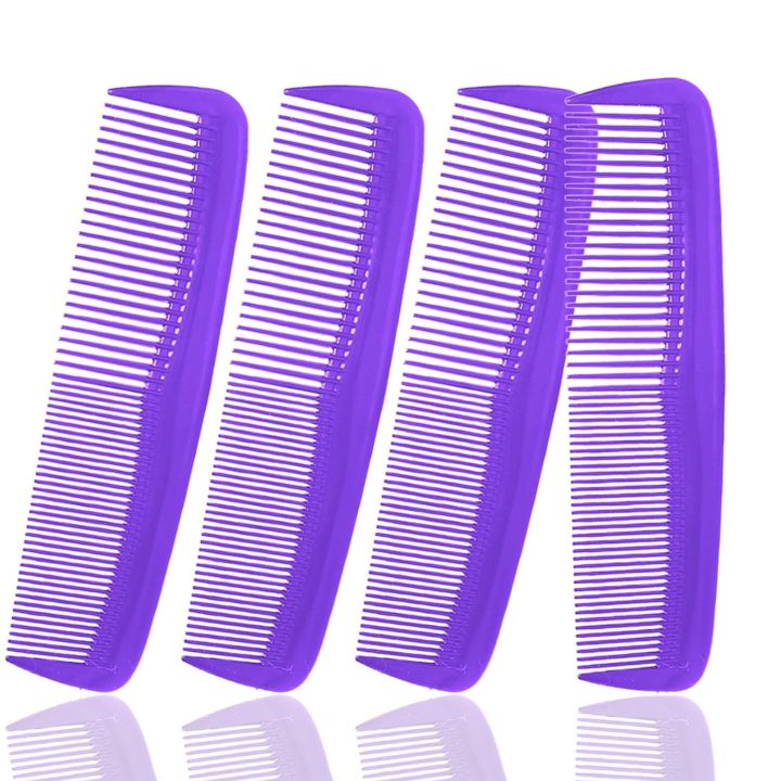 5pcs%20Black%20Hair%20Styling%20Comb,%20Fine%20Tooth%20Hair%20Comb,%20Heat%20Resistant%20Comb,%20Double%20Headed%20Hair%20Styling%20Comb%20-%20Image%202