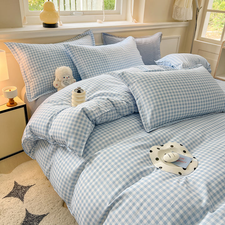 3pcs%20Simple,%20soft%20and%20skin-friendly%20duvet%20cover%203-piece%20set%20(1%20duvet%20cover%20+2%20pillowcases)%20(without%20core)%20Modern%20and%20breathable%20-%20Image%204