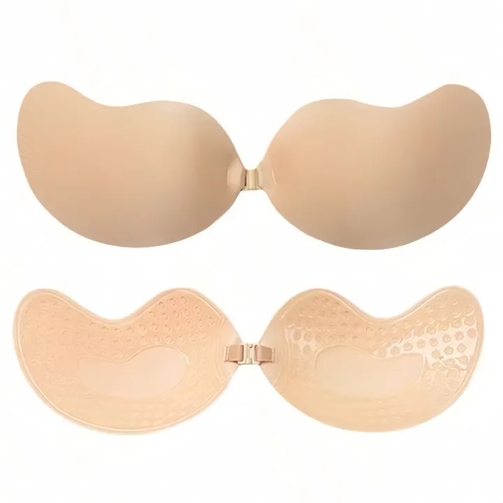 Mango%20chest%20patch%20small%20chest%20gathered%20waterproof%20invisible%20summer%20women's%20suspender%20wedding%20dress%20with%20thin%20top%20lifting%20-%20Image%206
