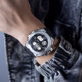 YIKAZE Men Watch Military Sports Watches Multifunction Alarm Chrono Clock 3Bar Waterproof Men's Digital Electronic Wristwatch. 