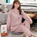 Comfy Cotton Full Sleeve Night Dress Pajama Set For Women And Girls. 