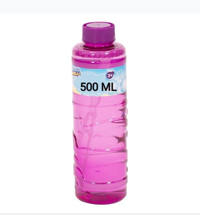 Bubbles Liquid  Extra Re-Filler 500ML for Bubble Gun Toys