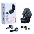 Lenovo HQ08 TWS Gaming Dual Earbuds Black. 