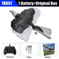 FX651 RC Plane Eagle Airplane Wingspan Glider 2.4G Radio Remote Control Aircraft EPP Foam Toys for Children Boys.