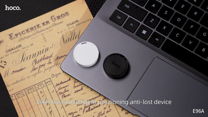 HOCO E96A/E93A/E100/E91/E91J/E101 Anti-Lost Smart Tag Bluetooth Finder Supports Google Find My Phone/Apple Find My Precise Position for Keys Pets Luggage Cars Replaceable Battery Up o 8 Months Backup Android/iOS Supported Smart Finder for Any Device