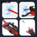 UNGH Spider Web Wrist Launcher man Shooters Spider Upgraded Version Peter Cosplay Gadgets Set Toys for Children Shooting Game. 