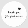 thank you stickers for small businesses. 