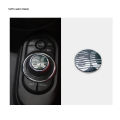Car Central Control Multimedia Button Cover Trim Knob Sticker For mini cooper F55 F56 F57 Car Accessories Interior Stickers. 