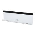 1Message Storage Board Under Computer Monitor，Office Desk Side Storage Rack Message Board Can Hold Phone Charging Memo Stickers. 
