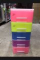 multipurpose colourful drawers (5step) size 7"10"18" / Pure quality plastic/ kids baby toys storage drawers. 