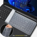 Universal Waterproof Laptop Keyboard Covers Silicone Protective Film 13-14 Inch And 15-17 Inch Transparent Films for MacBook Air. 