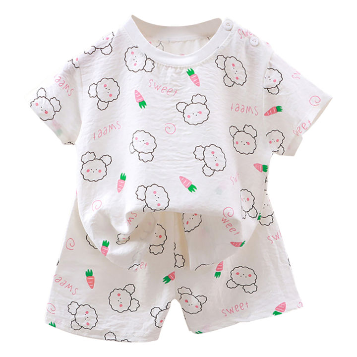 1-10%20Years%20Soft%20Kids%202-Piece%20Set%20Breathable%20Short%20Sleeve%20Shorts%20for%20Playtime%20Toddler%20Outfit%20Clothes%20for%20Playground%20and%20School%20-%20Image%207