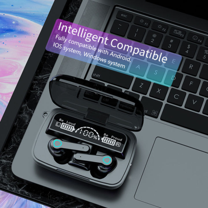 M19%20TWS%20Wireless%20Bluetooth%20Earbuds%20-%20Featuring%20Touch%20Control%20-%20Image%202