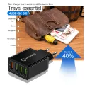 Olaf 35W QC3.0 Quick Charger 4 USB Charger For IPhone 11 Samsung S9 Huawei Xiaomi QC3.0 EU US UK Fast Wall Mobile Phone Charger. 