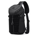 Anti Theft Sling Bag Shoulder Crossbody Backpack Waterproof Chest Bag with USB Charging Port Lightweight Casual Daypack.