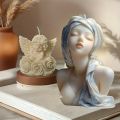 1 x Goddess Silicone Mould for Candles and Resin Crafts - Durable Epoxy Concrete Plaster Casting Moulds. 