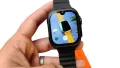 Ultra S9/S8,T900 ultra Smart Watch Dual Camera 5G Smart Watch 2.08 inch Waterdrop Display Dual Camera Calling Feature Google Playstore, Youtube Facebook Messenger Tiktok IMO Wifi RAM 4GB,8GB, ROM 64GB Android 9 1000mAh Battery Smartwatch for Men and Women. 
