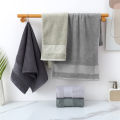 A Set of 5 Thick Absorbent Cotton Towels, Quick-Drying and Soft Face Towels, Pure Cotton, Suitable for Home Bathing.. 