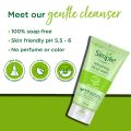 Simple Refreshing Facial Wash Kind To Skin Soap Free For All Skin Types 150ml. 