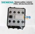 Siemens auxiliary  contactor 3TB43,  22E (2no+2nc) Ith=30A. 