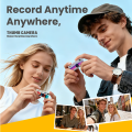 CHEGIT Hot Thumb Keychain Camera 0.96inch Mini Action Camera Retro Support Memory Card 1080P Very Small Camcorder Video Recorder.