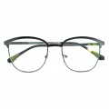 Korean fashion Korea K-2980 glasses eyeglasses frame eyeglass frame (for lens cutting) sports style stainless steel or stainless steel legs eyewear top glasses. 