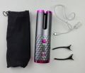 LUX Salon Multi-Directional USB Wireless LCD Automatic Ceramic Hair Curler Iron. 