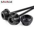 Rear Front Axle Fork Crash Slider For YAMAHA MT-07 FZ-07 2014-2024 XSR700 MT07 FZ07 Motorcycle Wheel Protector XSR 700 MT FZ 07. 