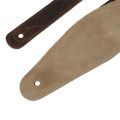 Gearlly Guitar Strap For Electric Guitar & Bass Top Layer Leather Widen Foam Padding Adjustable Guitar Belt.