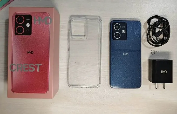 HMD CREST 5g network 6GB ram 128ROM