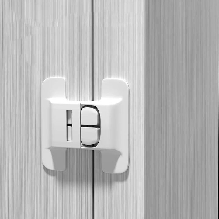 2pcs%20Refrigerator%20Lock%20Kids%20Security%20Protection%20Anti-Open%20Water%20Dispenser%20Locker%20Buckle%20Home%20Furniture%20Cabinet%20Door%20Safety%20Locks%20-%20Image%205