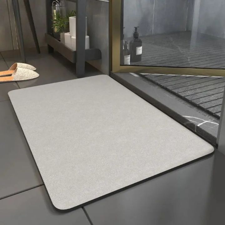 Summer%20Simple%20Solid%20Colour%20Diatomite%20Floor%20Mat%20Non-Slip%20Kitchen%20Entrance%20Bathroom%20Bathroom%20Carpet%20Home%20Decoration%20-%20Image%202
