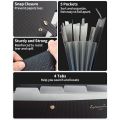 Expanding File Folder,5 Pocket Folders for Documents,Portable Paper Organizer for School Office Supplies,A4 Size. 