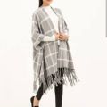 wool cape shawl. 