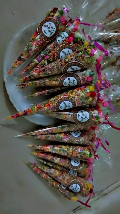 Mehndi%20Dholki%20and%20Nikkah%2015%20pack%20Customised%20Sonf%20and%20Sweet%20Cones%20with%20Stickers%20%7C%20Exclusive%20on%20Daraz.pk%20-%20Image%202
