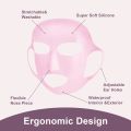 1PCS Reusable Wrinkle Smoothing Silicone Face Mask Holder For Sheet Masks, Moisturizing Facial Mask Cover, Prevent Evaporation. 
