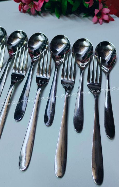 Spoon%20Set/Table%20Spoon%20Set/Cutlery%20Set/Non-Magnetic%20Stainless-Steel%20Tabe%20Spoon%20-7%20to%208%20Inches-12%20Pcs%20-%20Image%207