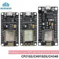 Wireless module CH340/CP2102 NodeMcu V3 V2 Lua WIFI Internet of Things development board based ESP8266 ESP-12E with pcb Antenna. 