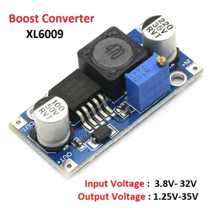 XL6009 Step-up Power Module DC-DC Boost Converter XL6009 DC To DC Boost Converter Voltage Booster XL 6009