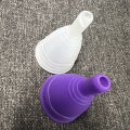 Medical Silicone Menstrual Cup Feminine Hygiene Period Discharge Valve Moon Silicone Cup Copita Lady Women Cup Reusable.