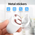 For Samsung Buds 3 Pro Ultra Thin Metal Dust Scratch Resistant Sticker Metal Dust Guard Protective Film For Samsung Buzz 3 Pro. 