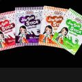 Original Gofy Jim Sim Gluco Sticks Chew Candy Free Tatto Inside(Pack Of 36 Pieces). 