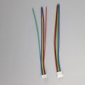 10pcs 100mm Mini Micro JST Connector Set 1.25mm Cable with 2/3/4/5/6 Pin Male Female Plug 2P/3P/4P/5P for Electronic Components.